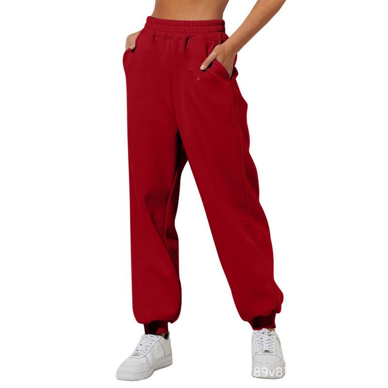Women's Fleece-Lined Round Neck Casual Sweatshirt, Loose-Fit Style for Couples
