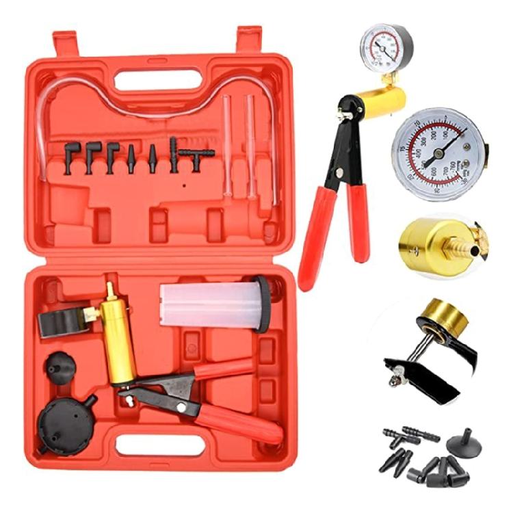 Handhelds Vacuum Pressure Pump Brake Bleeder Adapters Fluid ReservoirTest Bleeding