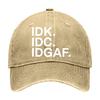 Unisex Fashion Embroidered Adjustable Baseball for Men Women Casual Outdoor Hat