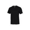 T-shirt Tricot Manches Courtes Col Rond Imprimé Logo Uni Homme Hauts Noir BQ2971-010
