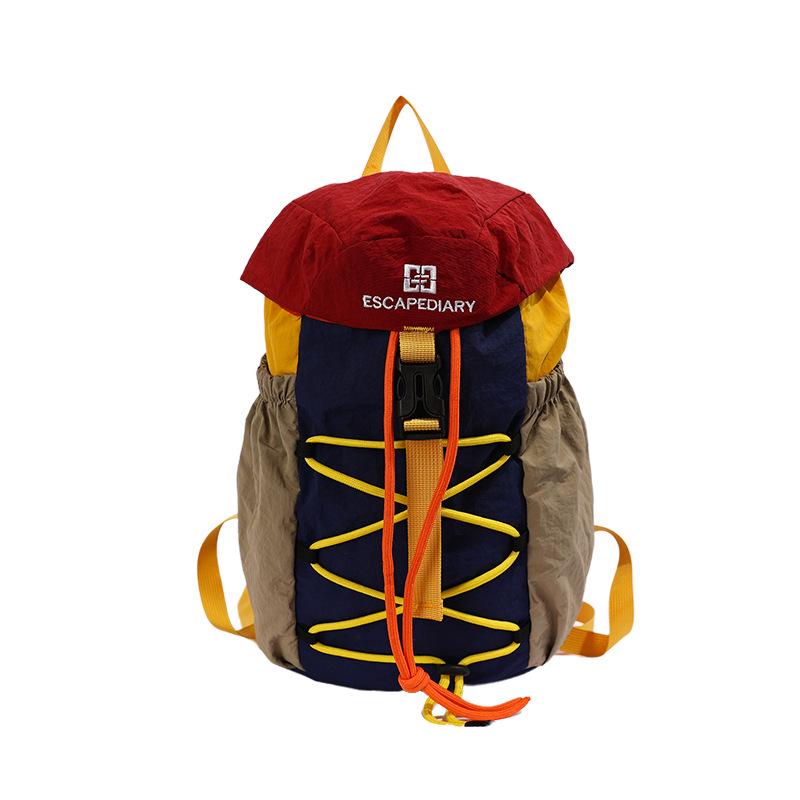 Unisex Fitness & Outdoor Mountaineering Backpack - Large Capacity, Lightweight, Foldable, Double Shoulder Bag