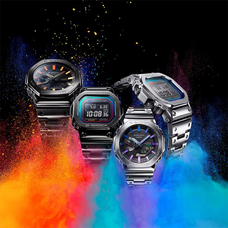 Casio Unisex Full Metal Series Gray Watch GMW-B5000PC-1JF