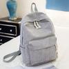 SCIONE Soft Fabric Backpack Female Corduroy Design School Teenage Girls Striped Backpack Mochila Bag