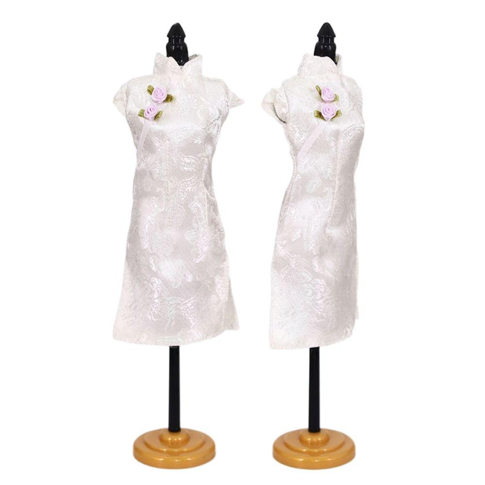 Traditional Doll Cheongsam Chinese Style Doll Skirt Fashion Doll Clothes Girl Gift