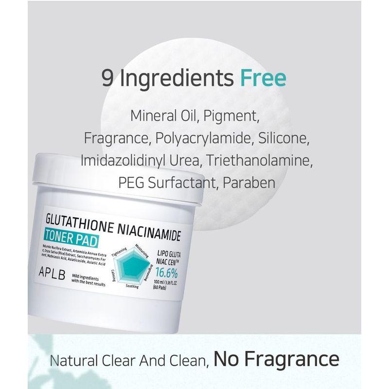 APLB Glutathion Niacinamid Toner-Pad