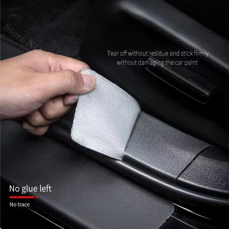 For Kia EV5 2026-2026 Car Threshold Strip Leather Protective Stickers Scratch Resistant and Anti-collision Door Decoration Film
