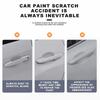 4PCS Transparent Car Door Anti-collision Protector Bumper Strip Sticker For Chevrolet Cruze Sail Onix Corsa Aveo Captiva Sonic Spark S10 Tracker