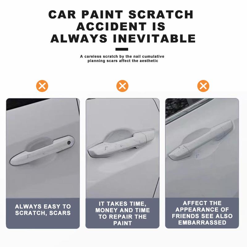 4PCS Transparent Car Door Anti-collision Protector Bumper Strip Sticker For Chevrolet Cruze Sail Onix Corsa Aveo Captiva Sonic Spark S10 Tracker