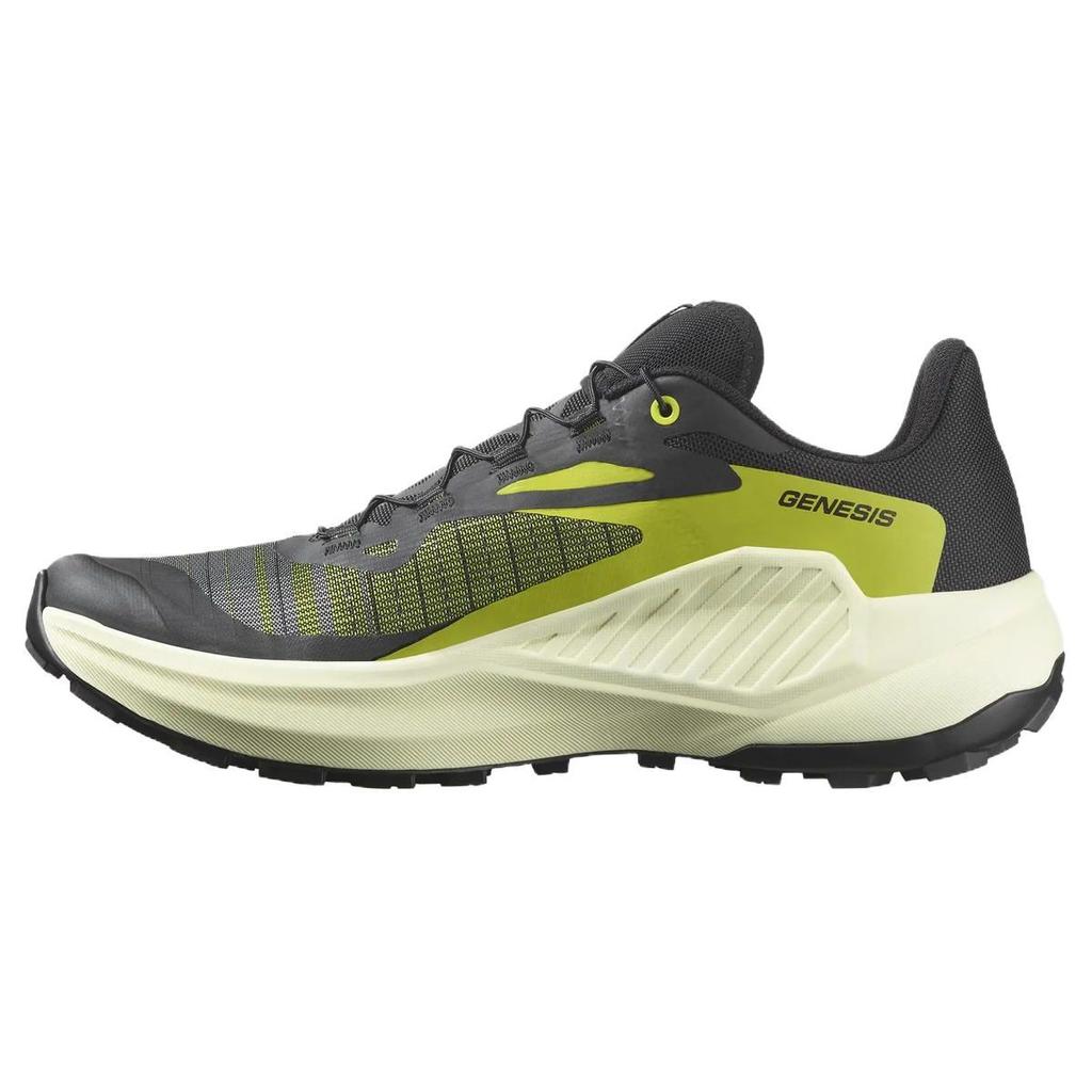 SALOMON Genesis Noir Jaune Transparent Baskets Homme Sulphur-Spring L47443100