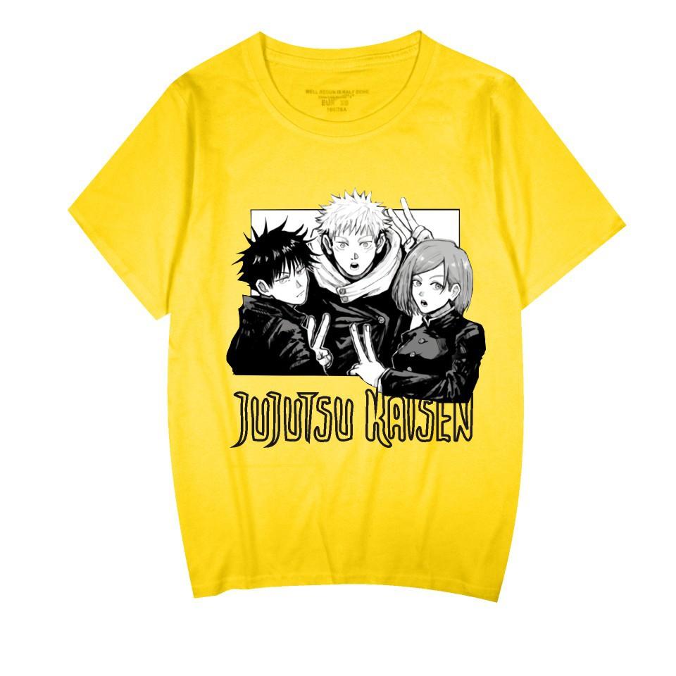 Jujutsu Kaisen Printed Men's T-shirt Unisex Casual Fashion Street Style Short-sleeved Tops T-shirt