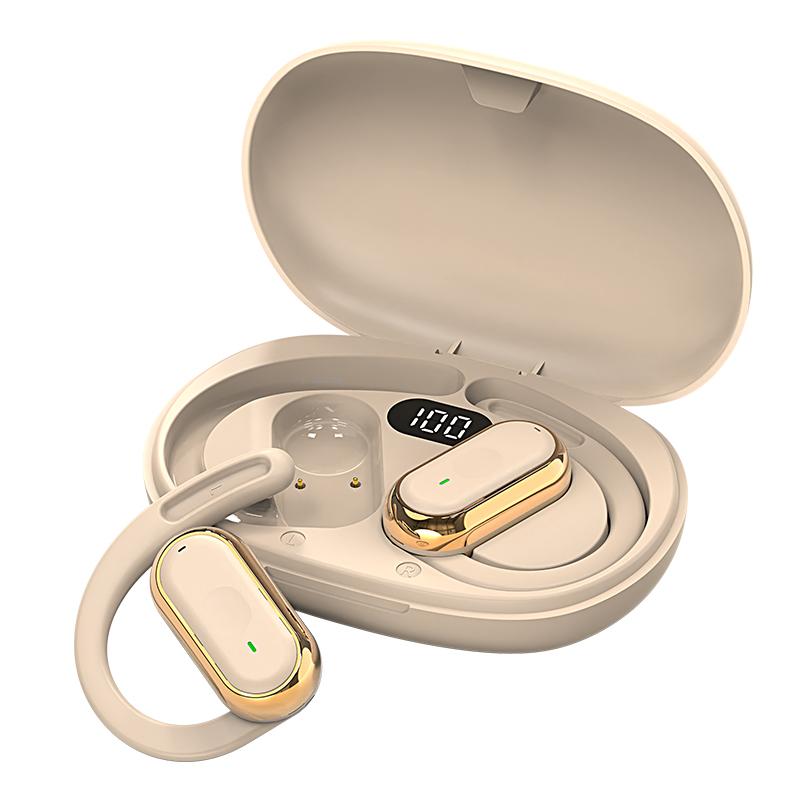 Kablosuz Kulaklık Bluetooth Kulaklık Akıllı Ayarlanabilir Dokunmatik Spor Su Geçirmez Kulaklıklar Stereo Müzik Kulaklığı Tüm Akıllı Telefonlar İçin