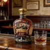 250 Anniversary Whiskey Decanter Bottle U.S. 250th Anniversary Commemorative Whiskey Glass Father's Day Gift for Liquor Bourbon Wine