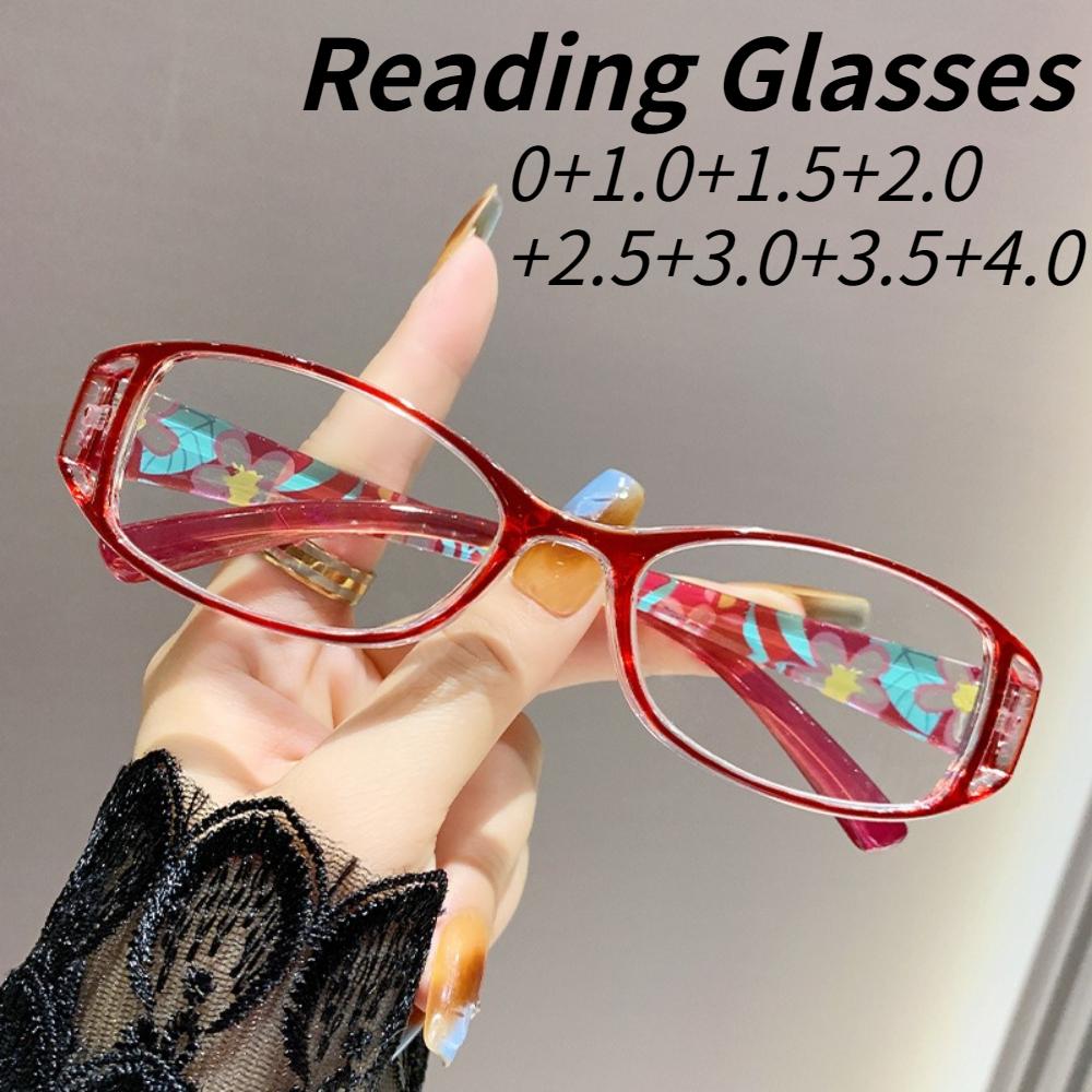 Fashion Reading Glasses Comfortable Anti-Blue Light Portable Presbyopia Glasses