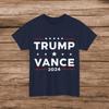 Trump Vance For President 2024 Graphic Tee Shirt, S-5XL