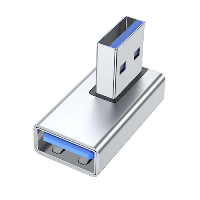 USB 3.0 Male To Female Adapter Connector USB 3.0 Header 90 Degree Up Right Angle Notebook Laptop PC Port Connector