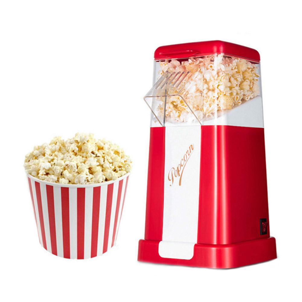 Electric Automatic Popcorn Machine Mini Portable Popcorn Maker Household Corn Popper for KitchenEU
