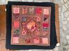 Hand Embroidered Cotton Pillow Cover: Boho Decorative Cushion 40