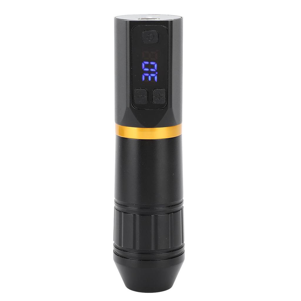 1500mAh Wireless Rotary Tattoo Machine 3.5mm Stroke Liner Shader Coreless Motor LED Display Screen