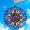 10 Inch Hanging Wind Spinner with 360 Degree Hook for Balcony Garden Decor Spring Summer Outdoor DecorationMetal Wind Chimes for Home Decor