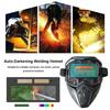 Head-mounted Welder Mask Detachable Welding Face Shield Auto Darkening Welding Helmet Face Safety