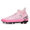 New Men Football Boots Outdoor Sport Boys Long Spikes Training Cleats Soccer Shoes Adult Non Slip Breathable Match Comfortable