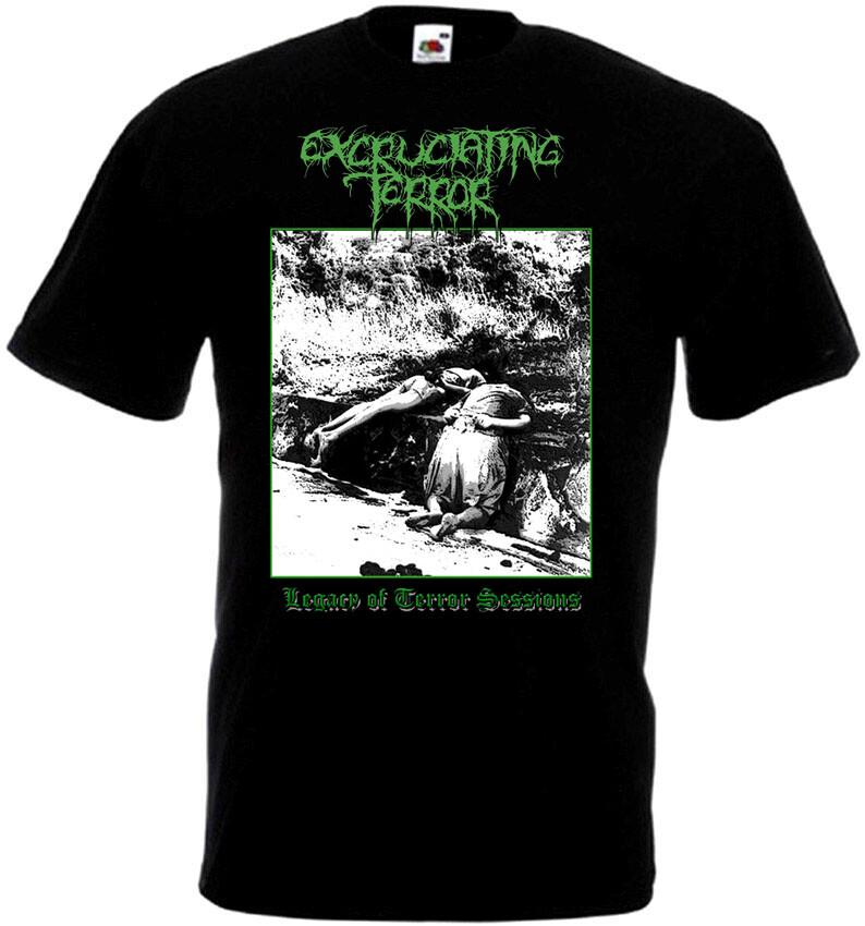 Excruciating Terror v7 t-shirt hardcore punk black all sizes S-5XL
