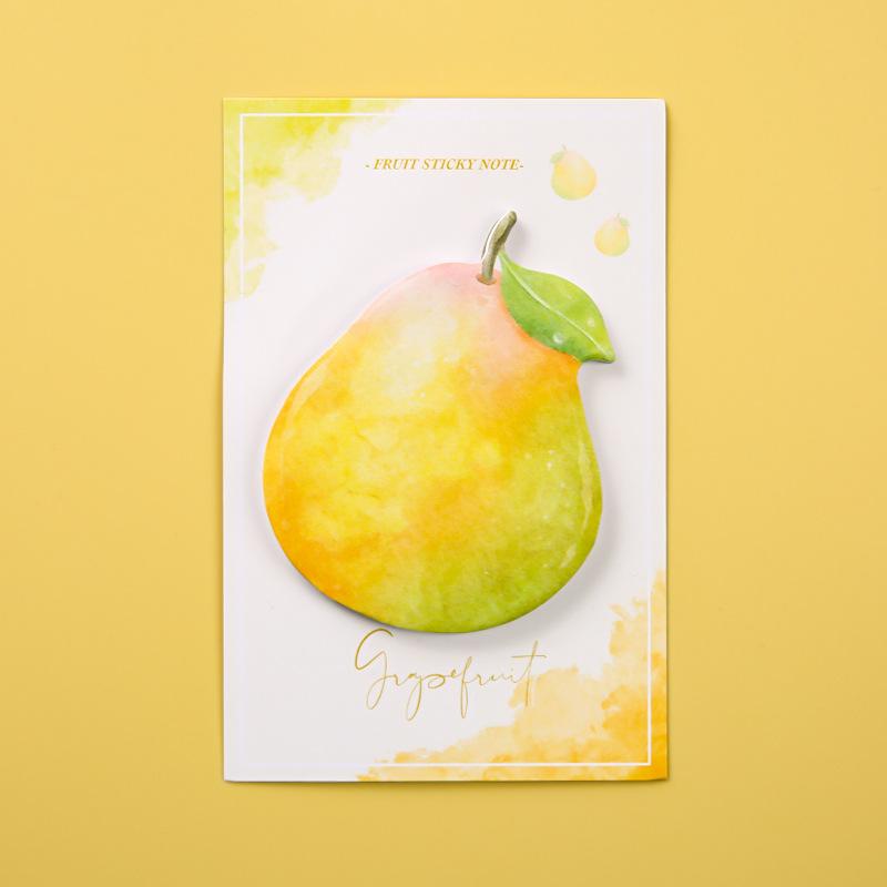 11pcs/set Festive Fruit Sticky Notes- Creative Peach and Kiwi Design - Perfect for Office, Home, or Gifts - MOYL Brand