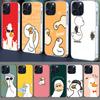 Cute Cartoon Duck Clear Phone Case For Iphone 17 Air 16 Pro Max 15 Pro 14 Plus 17E 16E 11 13 12 Mini Cover Cases Fundas Cell TPU