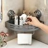 1 Bathroom Corner Shelf, No Drilling Required, Adhesive Shampoo Rack, Neatly Organizes Bath Products, Bathroom Shelf,Bathroom Storage and Organization