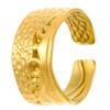 Niche Design Sense Open Index Finger Wide Face Ring Women Ins Trendy Fashion Personality Does Not Fade Titanium Steel Accessories Wholesale