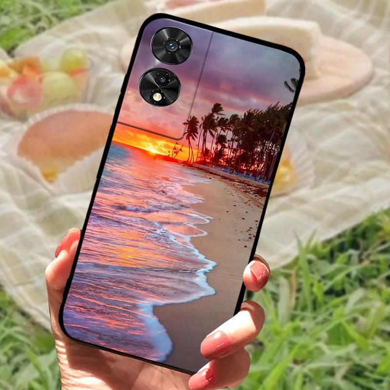 For TCL 505 Case Cover For TCL 50 SE Silicone Soft Marble Black Bumper Funda Coque for TCL 50 5G Full Protective TCL505 TCL50 SE