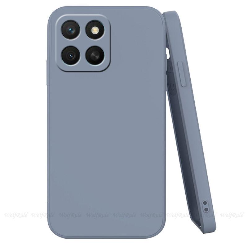 For Honor X8C Case Cover Huawei Honor X8C Capas Phone Bumper Original Shockproof TPU Liquid Silicone Soft Cover Honor X8C Fundas