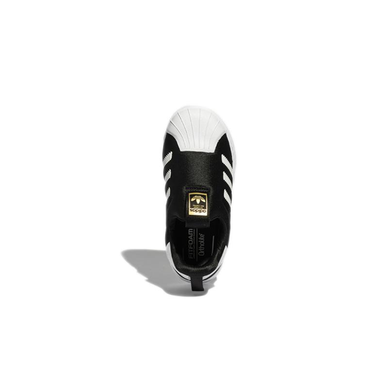adidas Superstar 360 Core Black Cloud White Gold Metallic PS Sneakers GX3231