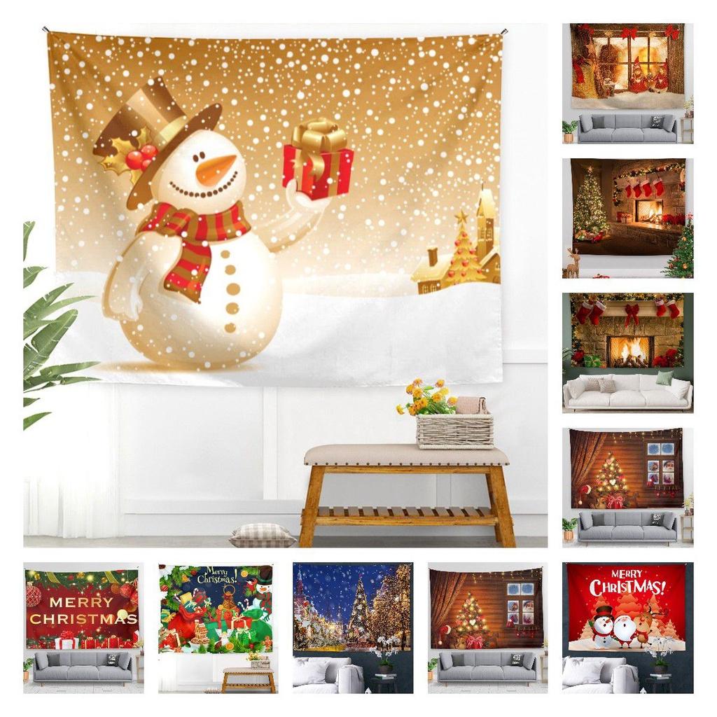 Christmas Tapestry Backdrop Cloth For Home Decor And Photography Props