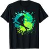 Skiing Tshirt for Skiier _ Boys Retro Ski T-Shirt