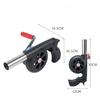 1pcs Outdoor Manual Blower, Household Camping Barbecue Ignition Tool, Small High Wind Picnic Hair Dryer