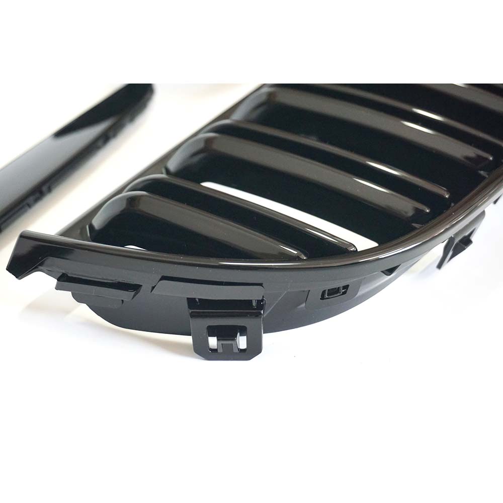 High Quality Front Kidney Grille Grill Double Line Slat For BMW 3 Series E90 E91 320i 323i 328i 335i 2005-2008 Car