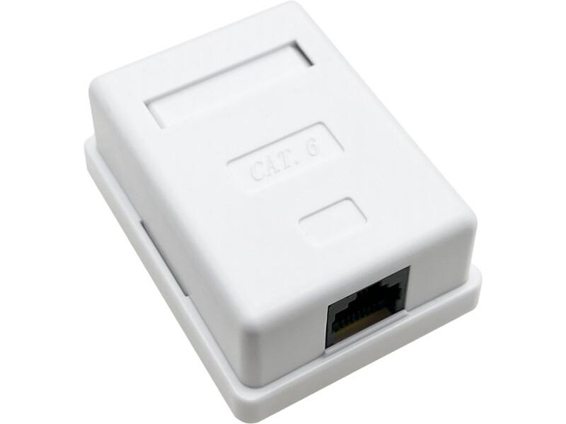 Surface-mounted Socket UTP Cat.6 1xRJ45 ALANTEC