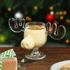 235 ml Kreative Rentier Wein Glas Tasse Hirsch Geformt Entzückende Design Esstisch Dekoration Wiederverwendbare Trinkbecher