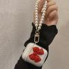 Ins Bow AirPods Protective Cover for Apple 1 Generation Earphone Case Pro1 Soft 1/1 Generation Shell Pearl Bracelet