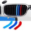 Pre BMW X1 X2 X3 X4 X5 X6 X7 E84 F48 F49 F39 E83 F25 G01 F26 G02 E70 F15 E53 G05 E71 E72 F16 G06 G07 3ks Lišta na ozdobu mriežky auta