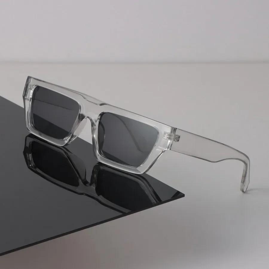 Designer Square Sunglasses Women Men Retro Black Sun Glasses Luxury Personality Eyewear Small Frame Mirror Brand