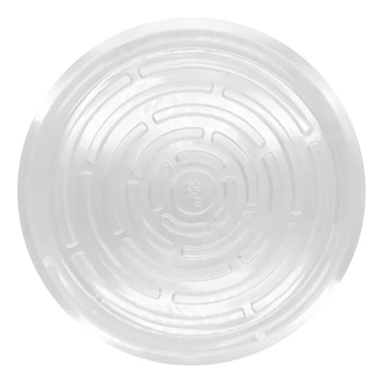 10Pcs Transparent Plastic Plant Saucers Drip Trays Round Shape Not Easily Deformed Clear Indoor Planter Pot Plate Dish