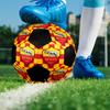 A.S Roma.S Roma Indoor Soccer Ball Colorful Machine Stitched PVC Size 5 Team Training Competition Ready Durable High-Bounce Cool Sports Gift