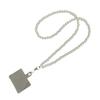 Șnur pentru telefon mobil cu lanț reglabil, colier crossbody cu perle artificiale, curea de încheietură anti-pierdere pentru accesorii husă telefon