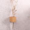 Magnetic Refrigerator Vases Magnets Fridge Door Arrange Flower Decor Wood Glass Flower Bud Decor Cube Natural