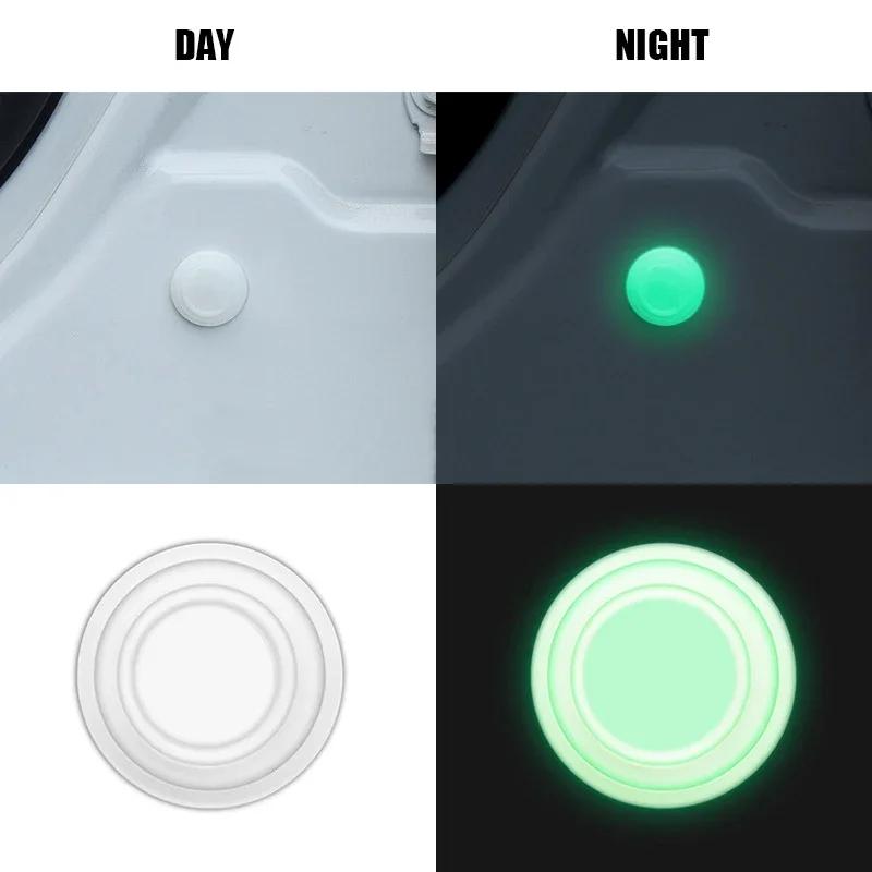10PCS Car Door Anti-shock Silicone Pad Universal Anti-Noise Buffer Gasket Anti-collision Door Sticker Soundproof Crash Pad