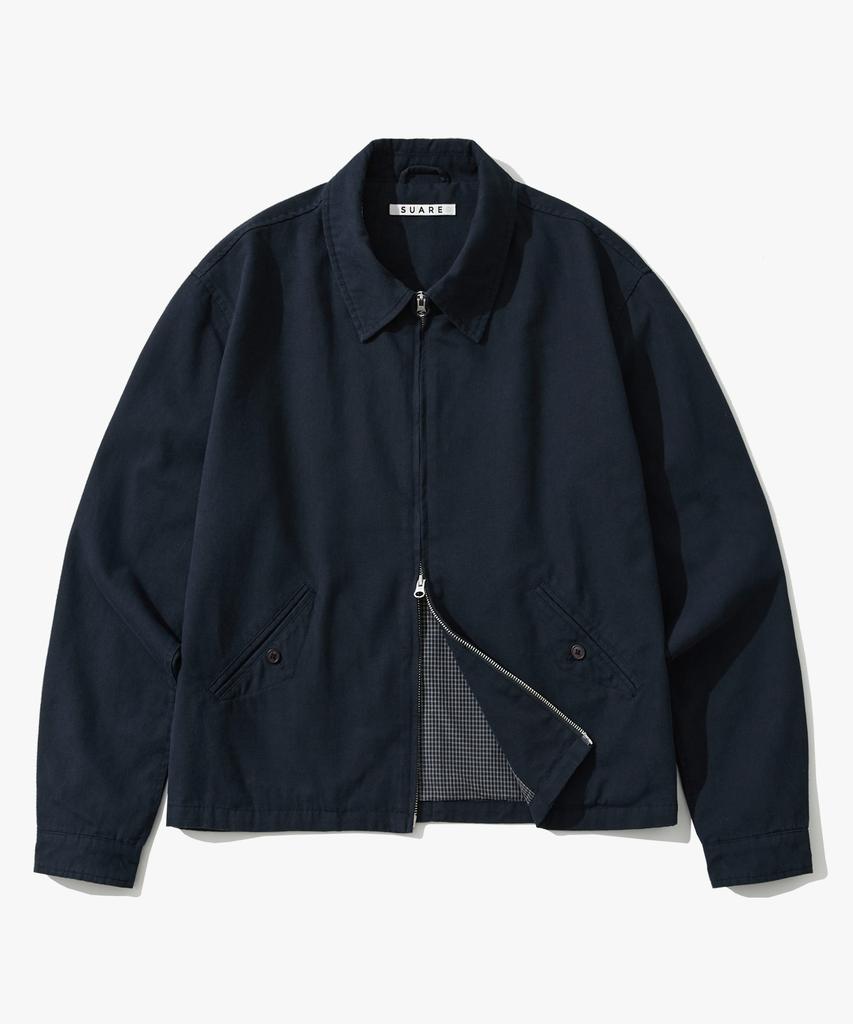 SUARE City Work Crop Jacket Navy