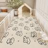 Cartoon Letter Bone Pet Playpen Mat Waterproof Non‑Slip Stain‑Resistant Easy‑Clean Large Pad For Dog Cat Indoor Playpen
