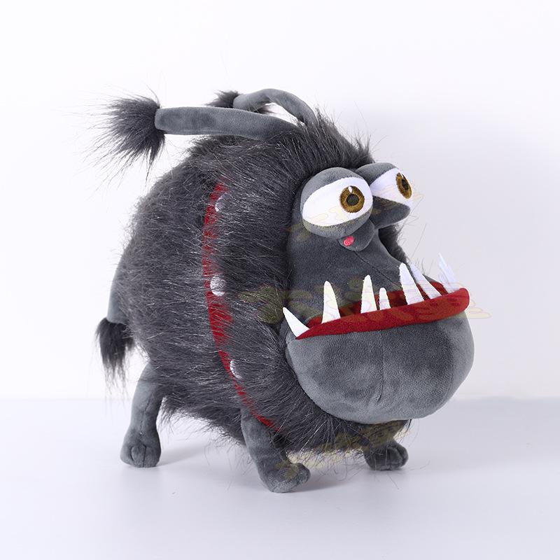 Grukel Dog Plush Doll Senior Long-haired Dog Long-haired Dog Doll Doll Toy